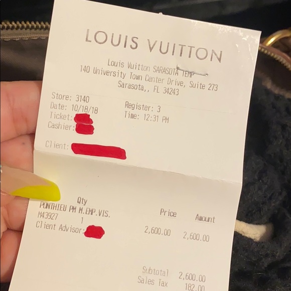 Louis Vuitton taupe glacé ponthieu - Picture 9 of 14